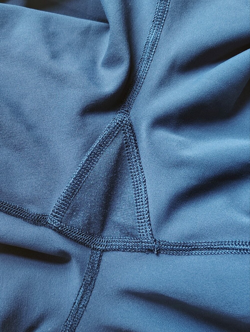 Lululemon Speed Up Tight Warp Tech Fleece Activewear High-Rise Mineral Blue sz 6 - Picture 8 of 16